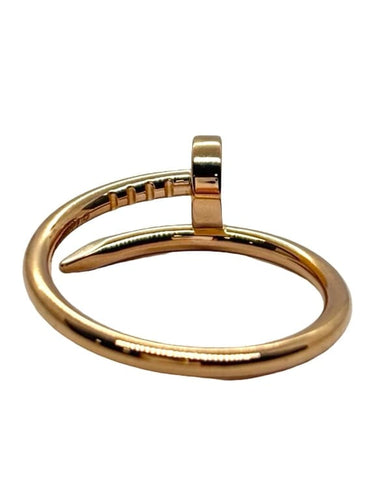 Bague 48 Cartier Clou - Bague petit modèle en or rose 18K 58 Facettes 1713