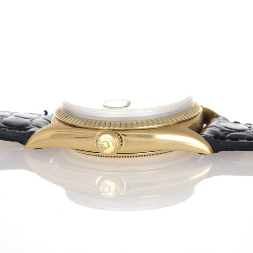 Montre Rolex Day-Date - Montre automatique 1803 en or jaune 18 ct 58 Facettes W295