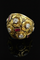 Bague 53 Cozzolino - Bague bombée en or jaune 18K diamants et rubis 58 Facettes