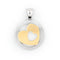 Pendentif Bulgari - Pendentif cœur en or jaune 18 ct et acier 58 Facettes 12268