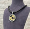 Pendentif Bulgari - Pendentif cœur en or jaune 18 ct et acier 58 Facettes 12268