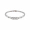 Bague 53 Mauboussin Bague Trois grains d'amour Or blanc Diamant 58 Facettes 5119853RV