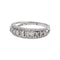 Bague 54 Bague  Bandeau Or blanc Diamant 58 Facettes 5119870RV