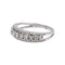 Bague 54 Bague  Bandeau Or blanc Diamant 58 Facettes 5119870RV