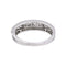 Bague 54 Bague  Bandeau Or blanc Diamant 58 Facettes 5119870RV