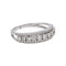 Bague 54 Bague  Bandeau Or blanc Diamant 58 Facettes 5119870RV