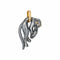 Pendentif Cartier Pendentif Panthère Argent, Or jaune Diamant 58 Facettes 5114923CN