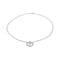 Collier Collier Or blanc Diamant 58 Facettes 4958923CN