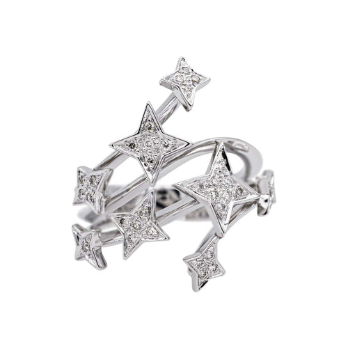 Bague 51 Bague Or blanc Diamant 58 Facettes 4870279CN