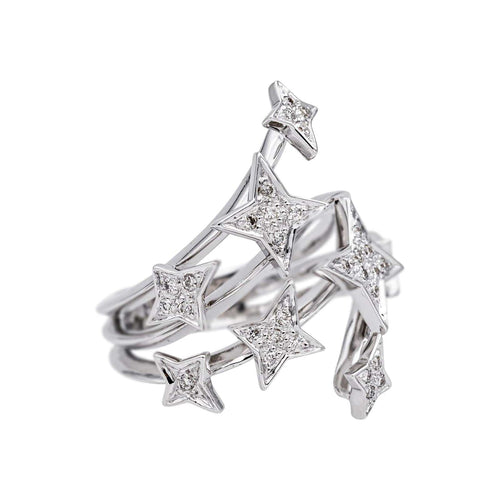 Bague 51 Bague Or blanc Diamant 58 Facettes 4870279CN
