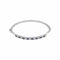 Bracelet Bracelet Or blanc Diamant, Saphir 58 Facettes 4878496CN