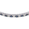 Bracelet Bracelet Or blanc Diamant, Saphir 58 Facettes 4878496CN