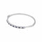 Bracelet Bracelet Or blanc Diamant, Saphir 58 Facettes 4878496CN