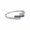 Bague 54 Bague  Or blanc Diamant, Saphir 58 Facettes 4958838CN