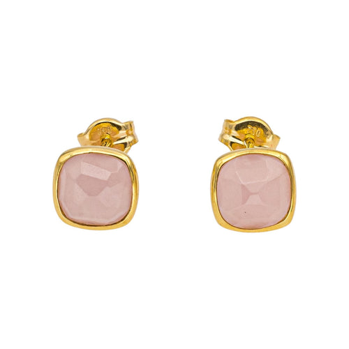 Boucles d'oreilles Boucles d'oreilles Or Quartz rose 58 Facettes 5276272RV