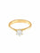 Bague 51 Bague solitaire or jaune et diamant 58 Facettes 956