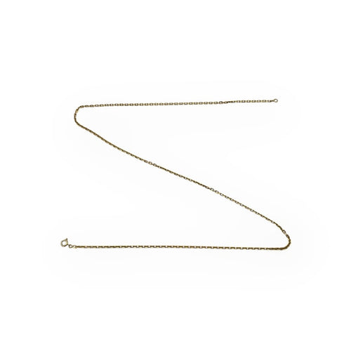 Collier Chaîne - Maille forçat en or jaune 750, 58 cm 58 Facettes 149066456