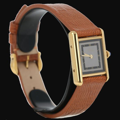 Montre Cartier Montre Tank Vermeil 58 Facettes MT45959
