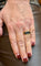 Bague 51 Puig Doria - Bague vintage en or jaune 18 carats, bois et ivoire, T51 58 Facettes 88705-ac11160