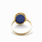 Bague 54 Bague camée sur porcelaine bleue en or jaune 18k 58 Facettes 246