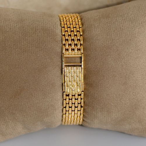 Montre Chopard Happy Diamonds - Montre femme en or jaune 18k et diamants 58 Facettes 3292