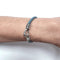 Bracelet DODO Nodo - Bracelet unisexe en argent 925 et cordon bleu 58 Facettes UKA000120SO