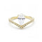 Bague Bague - Or jaune 18 kt et diamants de laboratoire 1,00 ct 58 Facettes UKD362911MM