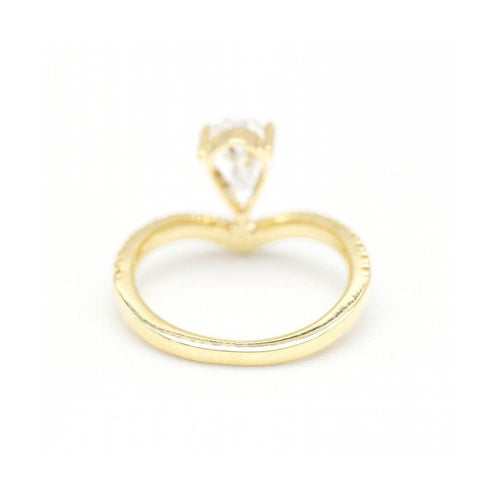 Bague Bague - Or jaune 18 kt et diamants de laboratoire 1,00 ct 58 Facettes UKD362911MM