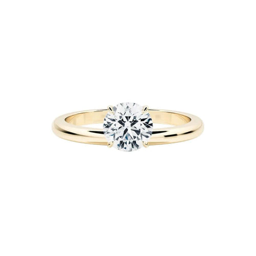 Bague MONN - Bague en or jaune 18K et diamant de laboratoire 1,00 ct 58 Facettes UKD364718MM