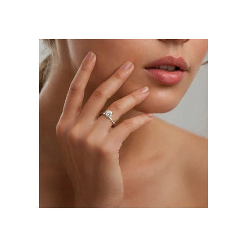 Bague MONN - Bague en or jaune 18K et diamant de laboratoire 1,00 ct 58 Facettes UKD364718MM