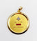 Pendentif A. Augis - Pendentif médaille d’amour 30 mm en or 18k, diamants et rubis 58 Facettes A06802