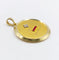 Pendentif A. Augis - Pendentif médaille d’amour 30 mm en or 18k, diamants et rubis 58 Facettes A06802