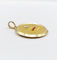 Pendentif A. Augis - Pendentif médaille d’amour 30 mm en or 18k, diamants et rubis 58 Facettes A06802