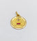 Pendentif Augis - Pendentif médaille d'amour 20 mm en or 18k, diamant et rubis 58 Facettes A06805
