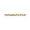 Collier Chaîne maille forçat large en or jaune 585, 60 cm 58 Facettes 149067569