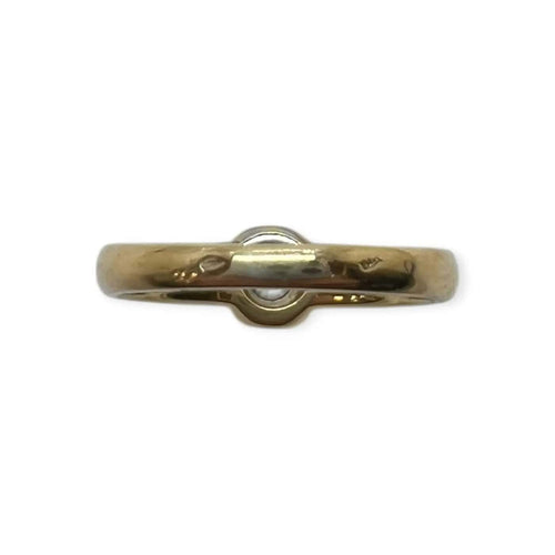 Bague 48 Bague en or jaune 18K (750) avec 7 diamants 58 Facettes 330093760