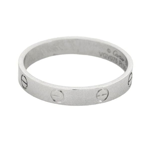 Bague 64 CARTIER - Love - Bague / Alliance en platine 58 Facettes 58FC6-1