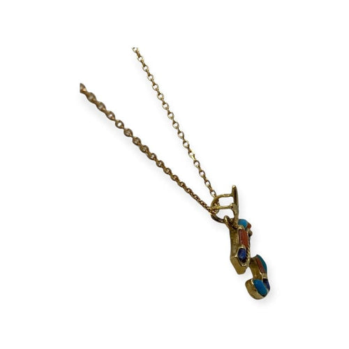 Pendentif Pendentif Œil d’Horus en or jaune 750 58 Facettes 330091606