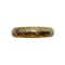 Bague 56 Alliance gravée motifs géométriques en or jaune et blanc 18K 58 Facettes 330092441