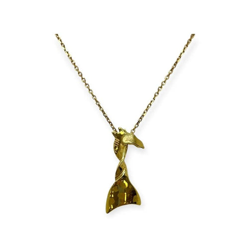 Pendentif Pendentif girafe stylisée en or jaune 750 58 Facettes 330092729