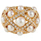 Bague 51 Chanel Baroque - Bague en or jaune 18k, perles et diamants 58 Facettes 268