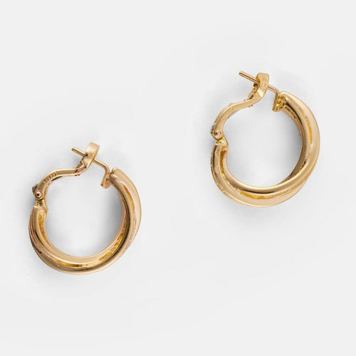 Boucles d'oreilles Cartier Trinity - Boucles d'oreilles en or jaune et diamants 58 Facettes 264