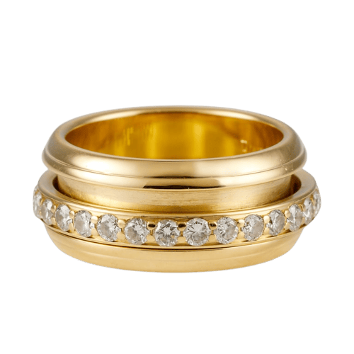 Bague 53 Piaget Possession - Bague en or jaune et diamants 58 Facettes 244