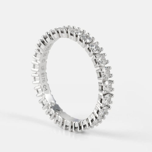 Bague 56 Cartier Destinée - Bague en platine et diamants 58 Facettes 252