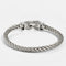 Bracelet FRED Chance Infinie - Bracelet grand modèle en or blanc 18k et acier 58 Facettes 01