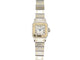 Montre Cartier Santos Galbée 1567 - Montre quartz or et acier 24 mm 58 Facettes 273199