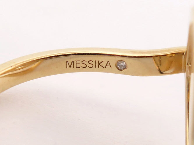 Bague 49 Messika Lucky Move PM - Bague en or jaune 18k et diamants 0,3 ct 58 Facettes 273706