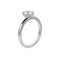 Bague MONN - Bague en or blanc 18K et diamant de laboratoire 1,00 ct 58 Facettes UKD364719MM