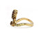 Bague 50 Bague Duchesse en or jaune et rose 750‰, grenats 58 Facettes 260091R