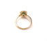 Bague 55 Bague marguerite en or jaune 18K avec émeraude et diamants 58 Facettes BAG.MARGT.E.PONT-66